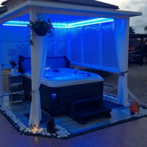 Whirlpool, Spa Outdoor, 213 x 165 x 88 cm >>Ausstellungsstück !!! – Bild 7